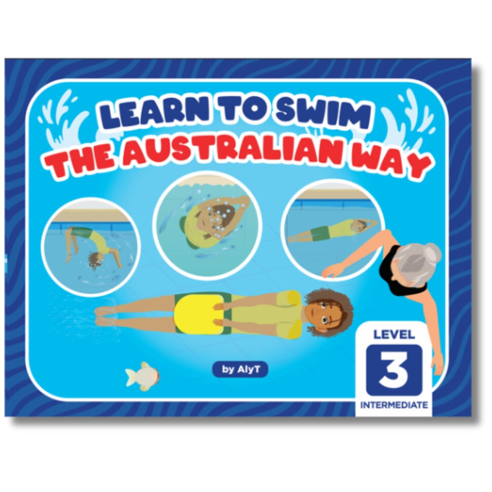 Level 3 Learn To Swim Books For Kids Childrens intermediate swim skills book